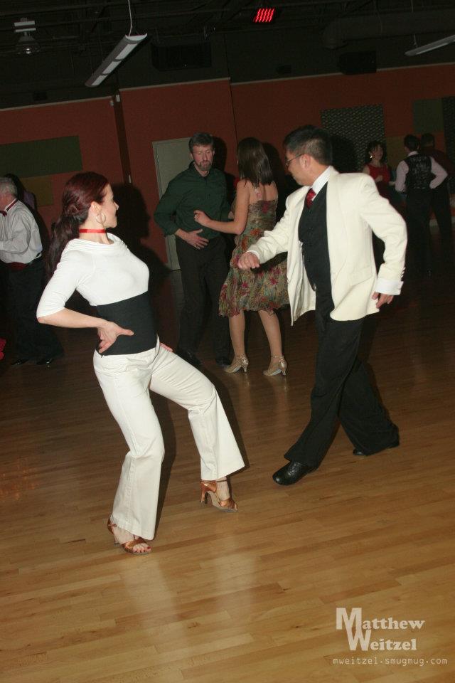 Out dancing Out dancing